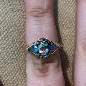 LeVian rose gold ring